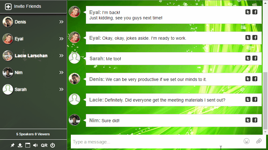 No Facebook Profile Button