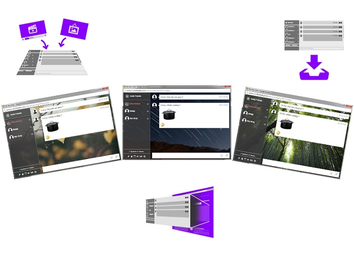 embed chat room options