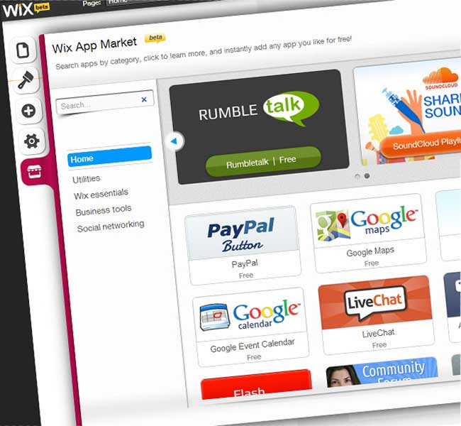 RumbleTalk Wix Chat Room