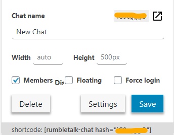 members chat private users only