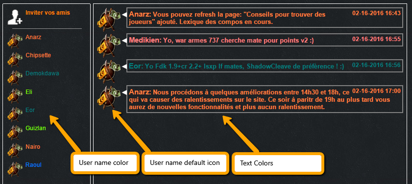 customized group chat