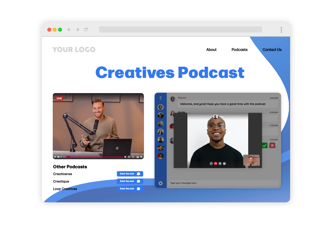 RumbleTalk Broadcast and Podcast