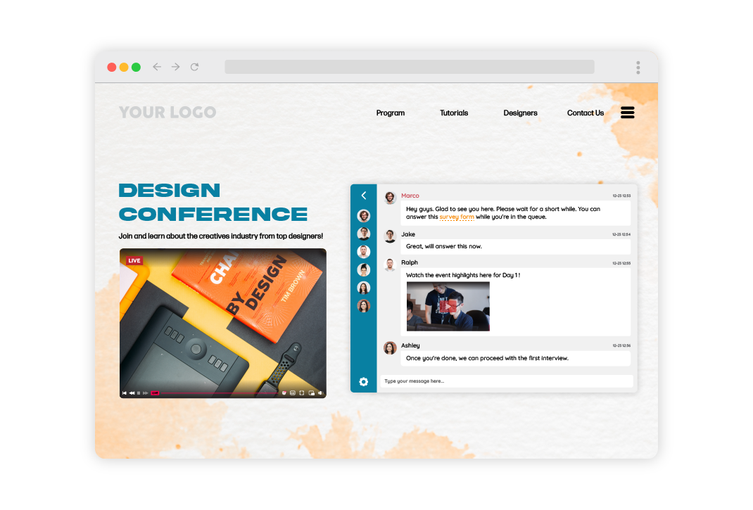 RumbleTalk Virtual Events and Conferences