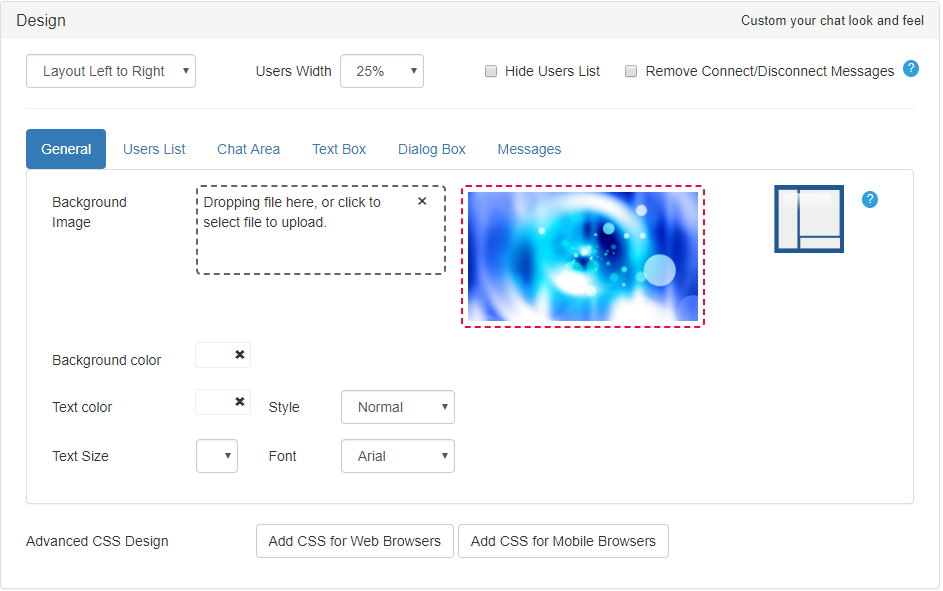 Group Chat Css tricks