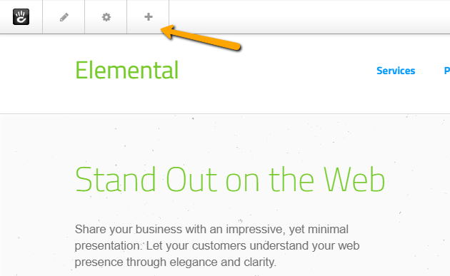 insert chat in concrete5