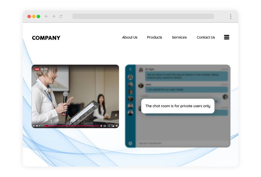 RumbleTalk Member's Chat