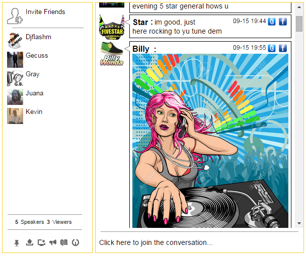 Your own html chat skin