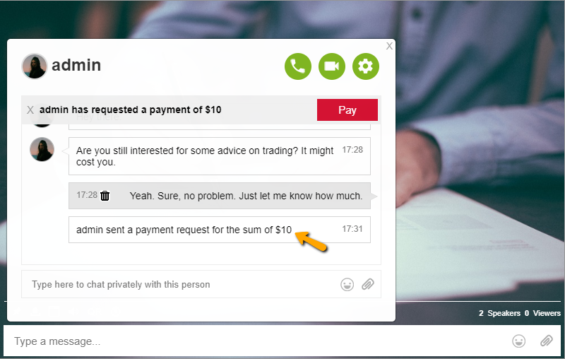 payment notification