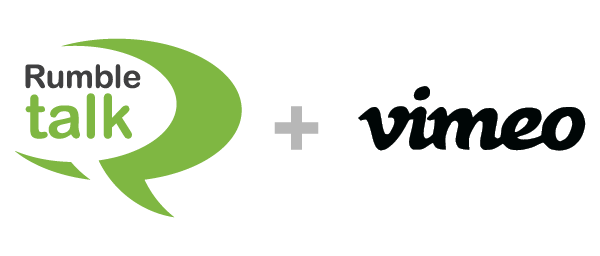 integrate RumbleTalk Vimeo