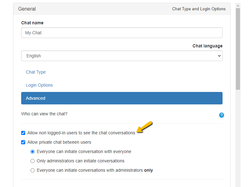 conversation anonymously